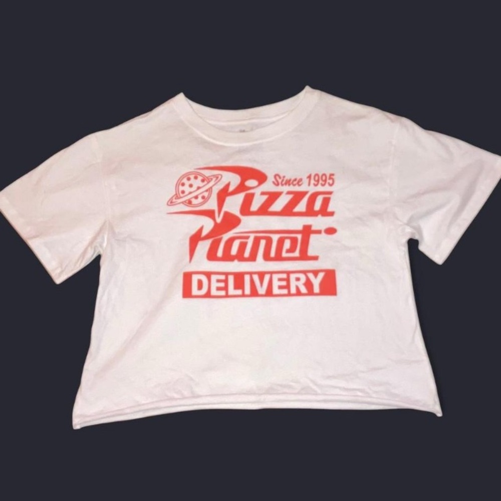 XS-S | Toy Story Pizza Planet Delivery Cropped T-Shirt
